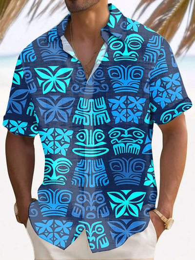 Men's Vacation Short Sleeve Hawaiian Shirt