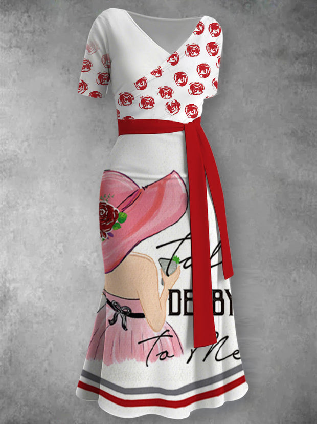 Women's talk derby to me dress