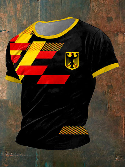Männer Deutschland T-Shirt mit kurzen Ärmeln