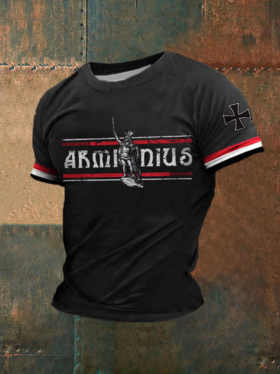 Armin ius bedrucktes Kurzarm-T-Shirt für Männer