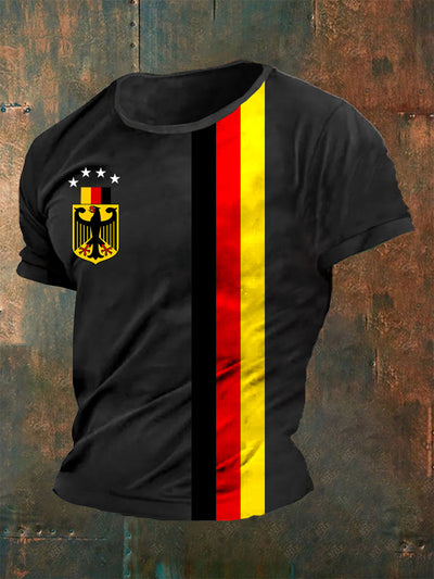 Männer Deutschland T-Shirt mit kurzen Ärmeln