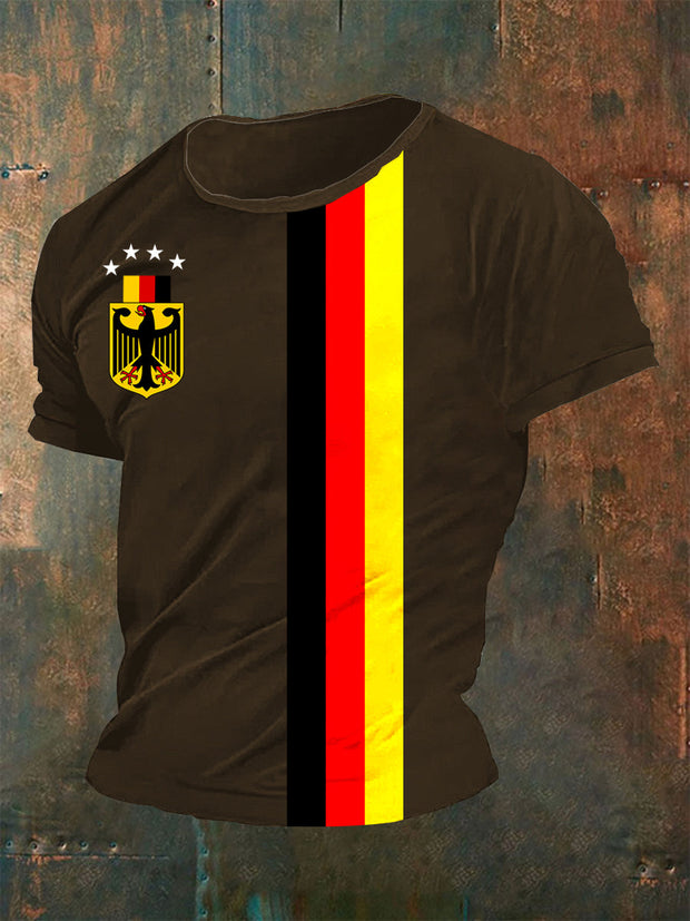 Männer Deutschland T-Shirt mit kurzen Ärmeln