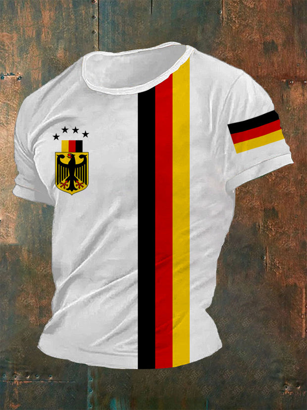 Männer Deutschland T-Shirt mit kurzen Ärmeln
