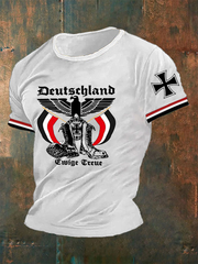 Herren Deutschland Reichs adler Ewige Treue T-Shirt
