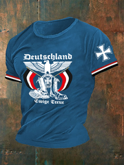 Herren Deutschland Reichs adler Ewige Treue T-Shirt