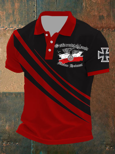 Kurzarm-Polos hirt für Herren Ost deutschland meine Heimat