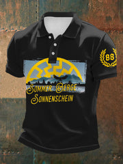Men's Sun And Nummer 88 short sleeve polo shirt