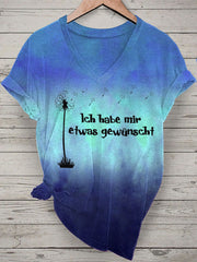 Women's Ich Habe Mir Etwas Gewünscht! Short-sleeved T-shirt