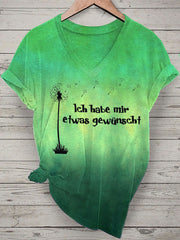 Women's Ich Habe Mir Etwas Gewünscht! Short-sleeved T-shirt