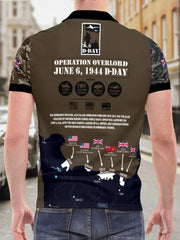 Men's D-DAY 81ST ANNIVERSARY Short Sleeve Polo Shirt