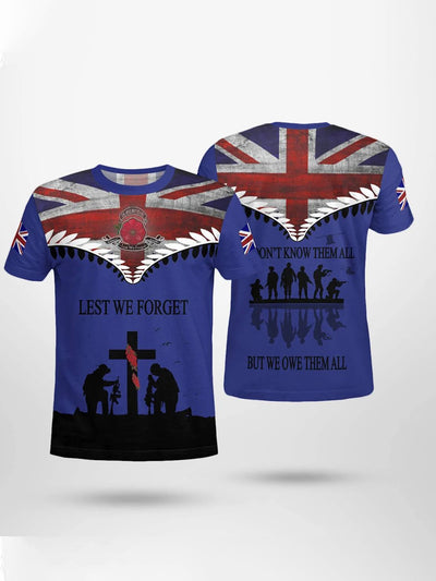 Men's LEST WE FORGE short sleeves t-shirt