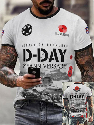 Men's D-DAY 81ST ANNIVERSARY T-shirt