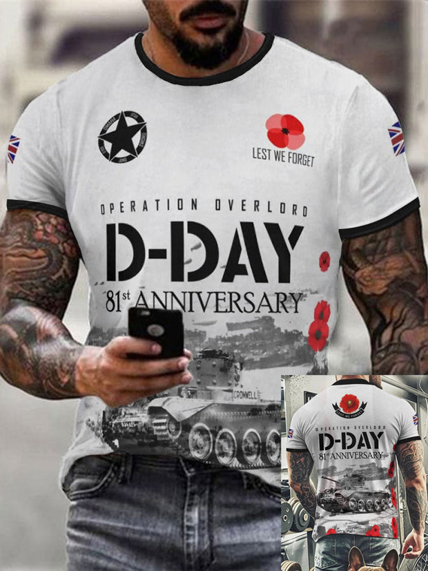 Men's D-DAY 81ST ANNIVERSARY T-shirt