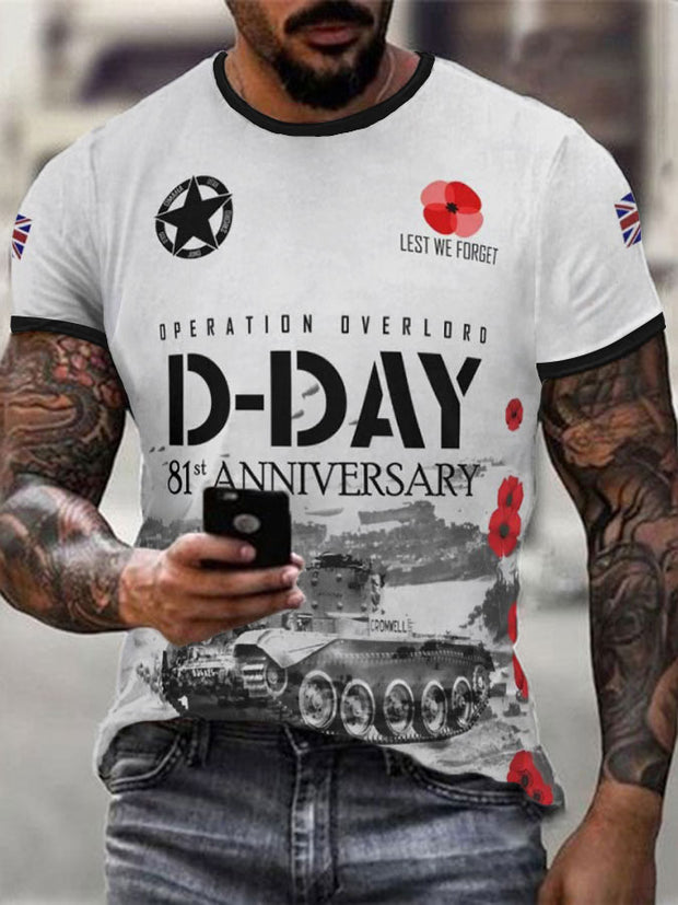 Men's D-DAY 81ST ANNIVERSARY T-shirt