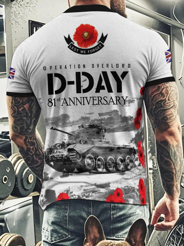 Men's D-DAY 81ST ANNIVERSARY T-shirt