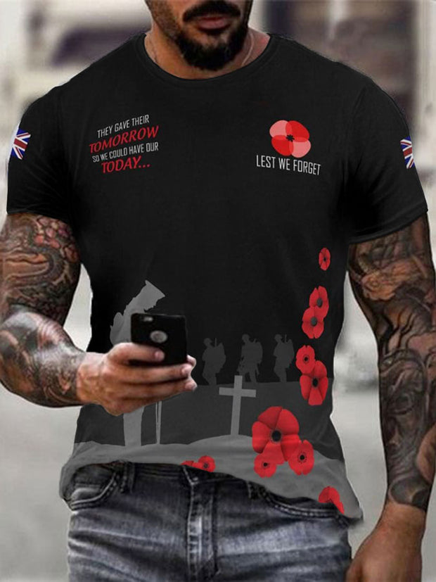 Men's THEY GAVE THEIR TOMORROW T-shirt