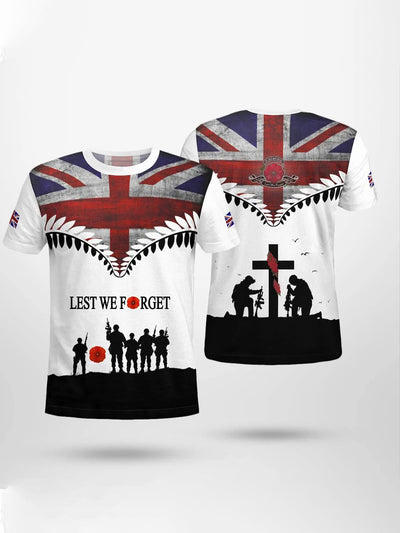 Men's LEST WE FORGET short sleeves t-shirt