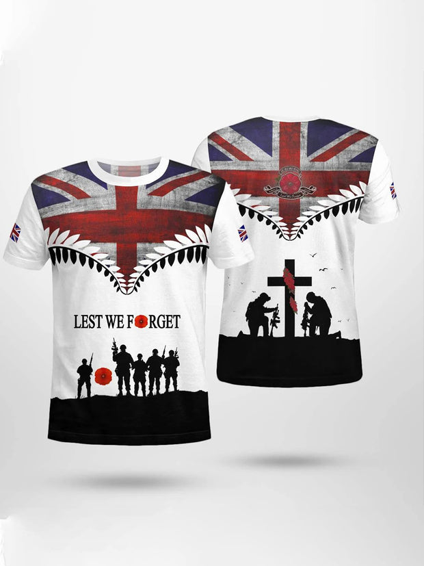 Men's LEST WE FORGET short sleeves t-shirt