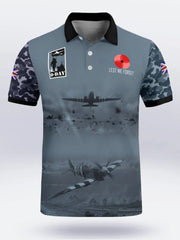 Men's D-DAY 81ST ANNIVERSARY Short Sleeve Polo Shirt