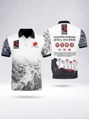 Men's D-DAY 81ST ANNIVERSARY Short Sleeve Polo Shirt