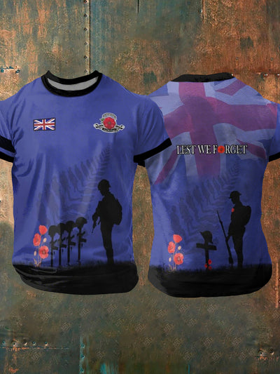 Men's LEST WE FORGET short sleeves t-shirt