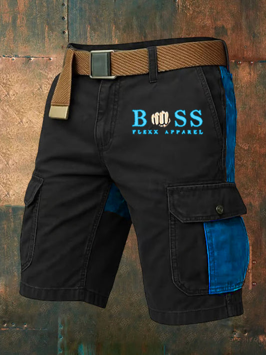 Pantaloncini casual stampati da uomo vintage per le vacanze